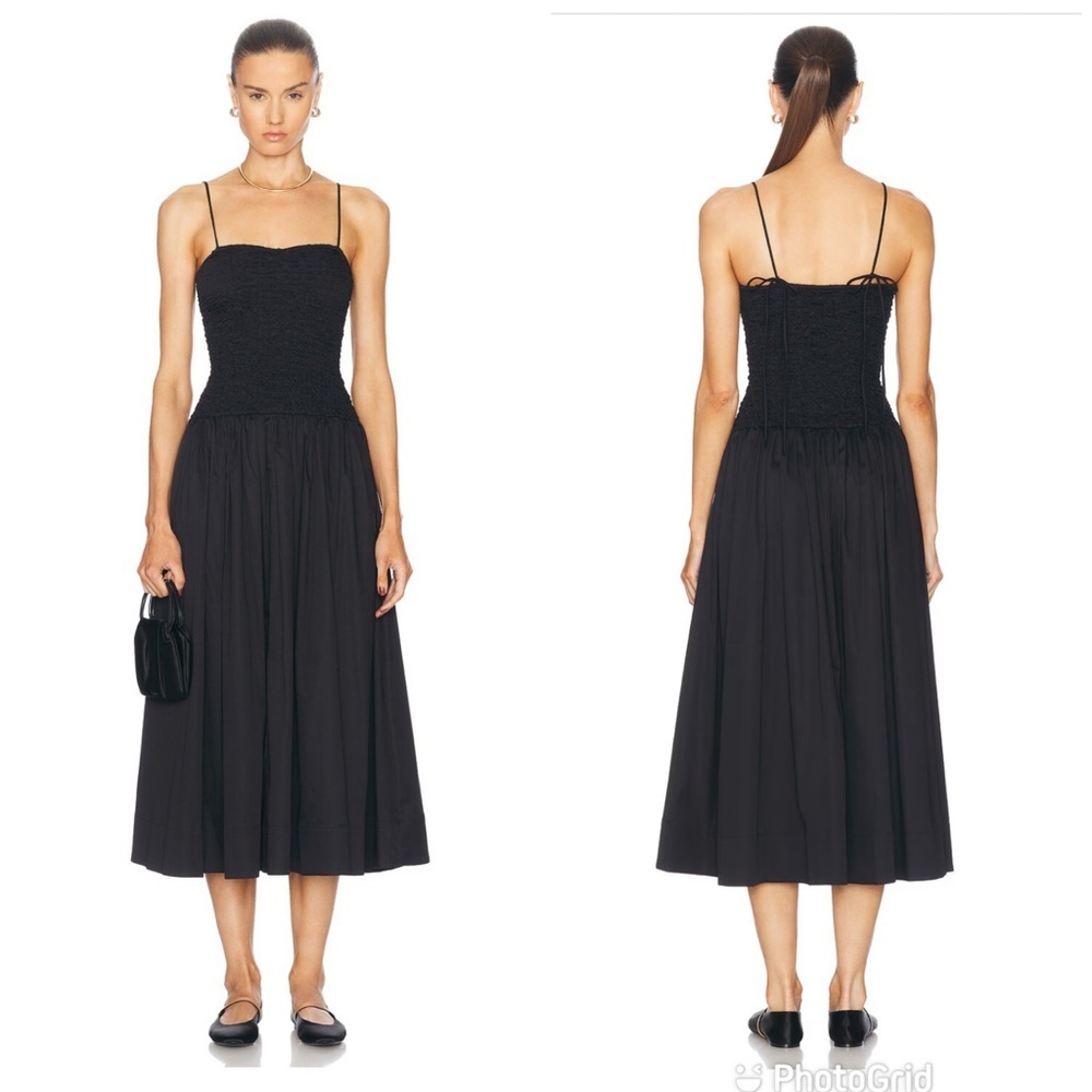 LPA Stacci Midi Dress In black NEW